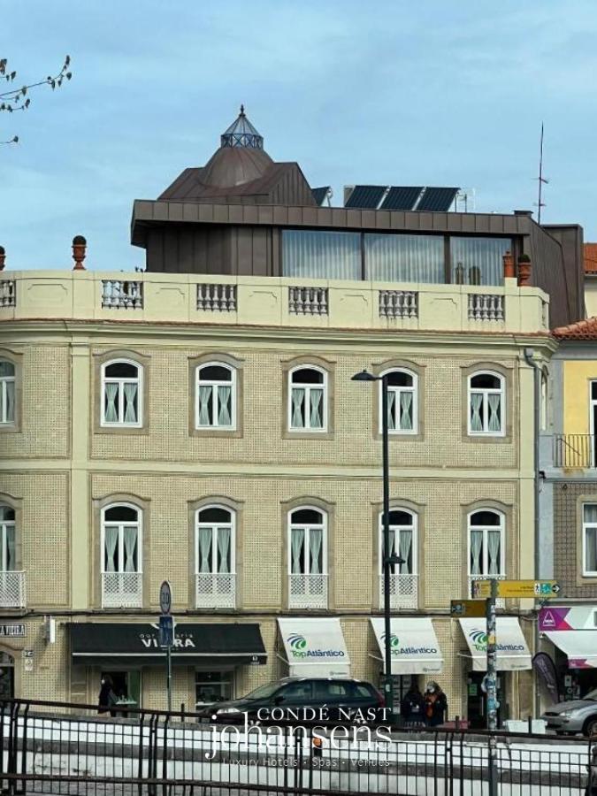 1877 Estrela Palace Aveiro Exterior photo The facade of the former Hotel de Portugal, now the residence of the ambassador of the Republic of Korea
